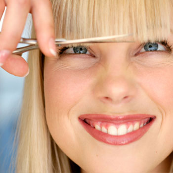 How to Cut Your Own Bangs